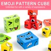 FULHANY Wooden Cube Puzzle - Cube Puzzle - Cube Faces
