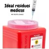 GH medic 2 Pack Bote Rpbi Contenedor Recolector 2.7 Lt