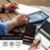 APVDSH Checkbook Cover for Personal Checkbook, Cute PU Leather Check