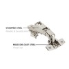 Silverline Self Closing Lazy Susan Corner Hinge Clip On 165