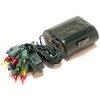Darice Deco Lights 10 Count Green Cord Batteries Required, Color