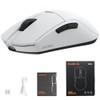DAREU A950GM Mouse Inalámbrico, Blanco Raton Gamer 60g Ultraligero