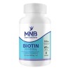 Biotina 10,000 Mcg 60 Caps Fortalece Cabello, Piel Y Uñas