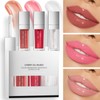 3pcs Plumping Lip Oil Set Long Lasting Hydrating Nourishing Glossy