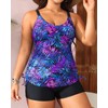 Tempt Me Two Piece Tankini Swimsuits for Women Tummy Control