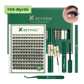 Extensiones De Pestañas Kit 144pcs Mixta Gruesa Y Natural Color Y09 Espesor 0.07 mm Largo 1.8 cm Tipo de curvatura D
