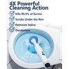 Leebein 36 Refills Disposable Brush Head for Leebein Toilet Brush