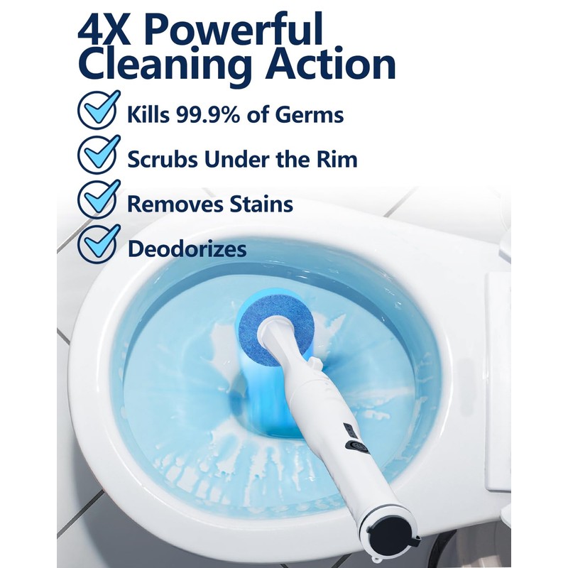 Leebein 36 Refills Disposable Brush Head for Leebein Toilet Brush