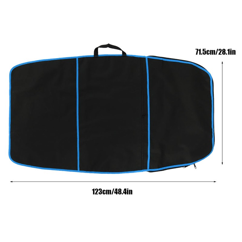 Durable Surfboard Bodyboard Cover Polyester Carry Bag Surfing Accessory(blue stripe)