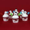 PME Cupcake Decorating Kit with Edible Toppers, Snowman