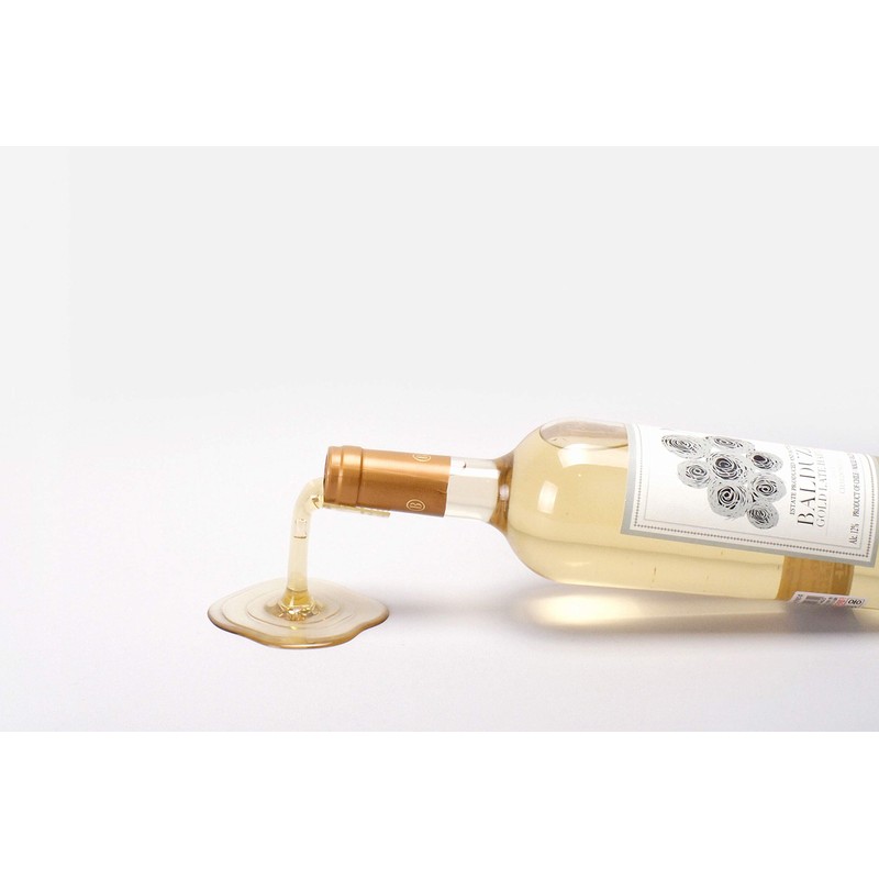 Beyond123 Spilled Wine Bottle Holder - Fun and Unique Way