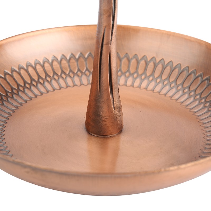 Fashionable Hanger Stand Necklace Bracelet Display Storage Tool Antique Brass