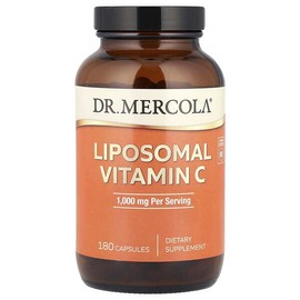Dr. Mercola, Liposomal Vitamin C, 180 Capsules (500mg per capsule) / Dr. Mercola (닥터머콜라), 리포소말 비타민C, 캡슐 180정(캡슐 1정당 500mg)