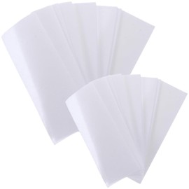 FRCOLOR 200pcs Non Woven Wax Strips Facial & Body Hair Removal Wax Paper for Smooth Skin