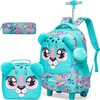 Meetbelify Rolling Backpack with Wheels - Cute Carry On for