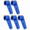 5Pcs 25T Servo Horns Aluminium Alloy Steering Servo Arms Blue
