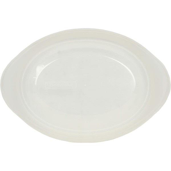 Corningware Clear Plastic Lid for Oval 1.5 Quart Dish with Flared Handles