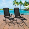 Giantex 4 Pcs Folding Patio Chairs Set 2 Pack Patio