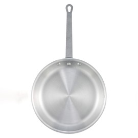 Winco AFP-7A Commercial-Grade Aluminium Fry Pan/Skillet, 7", Silver