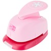 efco 1790059 Punch S, Snowflake Motif Punch, Core: Metal, Pink,
