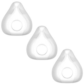 Replacement Cushion Compatible with F20 AirFit AirTouch CPAP Mask, Premium and Snug Fit, Soft and Durable Material, Covers Nose and Mouth (Medium - 3 Pack)