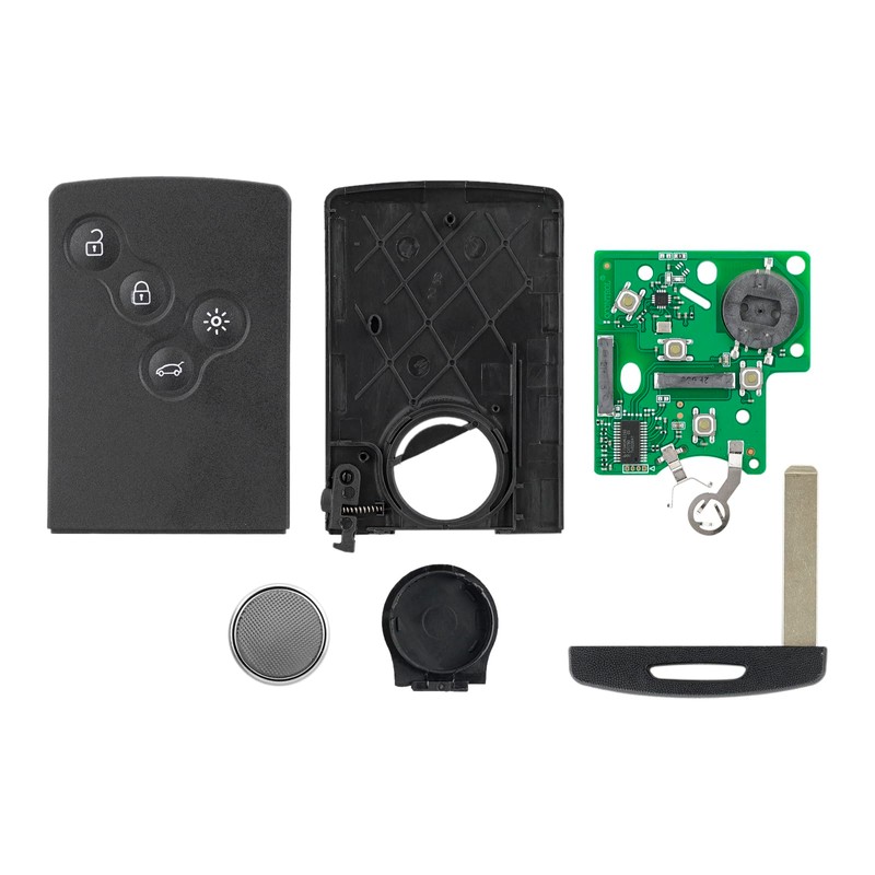 433 MHz Car 4 Button Remote Key for Renault Megane