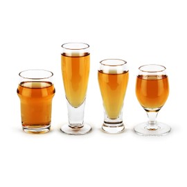 Barbuzzo Craft Beer Shot Glasses - Set of 4