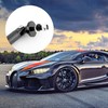 2PCS Bumper Quick Release Fasteners,Carbon Fiber Adjustable Quick Release Bumper