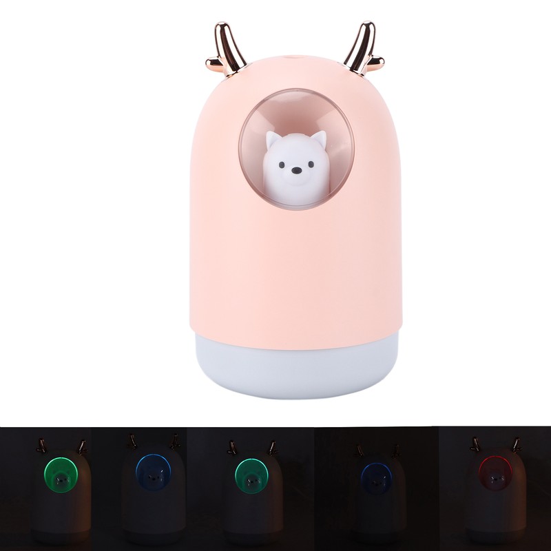 Humidifier USB Mini Home Bedroom Mute Small Desktop Cute Pet