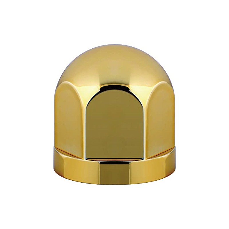 Jet Inoue 500618 Round Hub Nut Cover, Gold, 0.8 inches