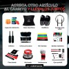 Par De Rodilleras Crossfit 7mm Con 1 Cuerda De Saltar