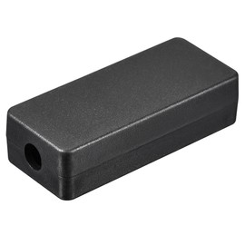 sourcing map Pack of 5 Mini Dustproof Junction Box 60 x 25 x 16 mm ABS for Electrical Projects Black