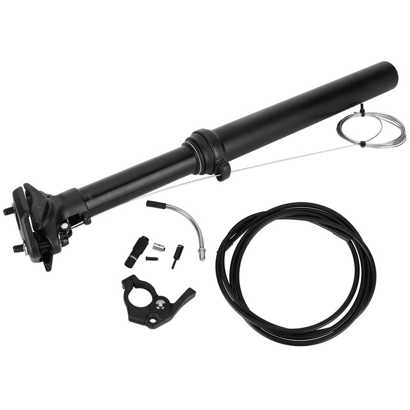 7075 Aluminium Alloy Black Road Bicycle Wire Control Oil Pressure