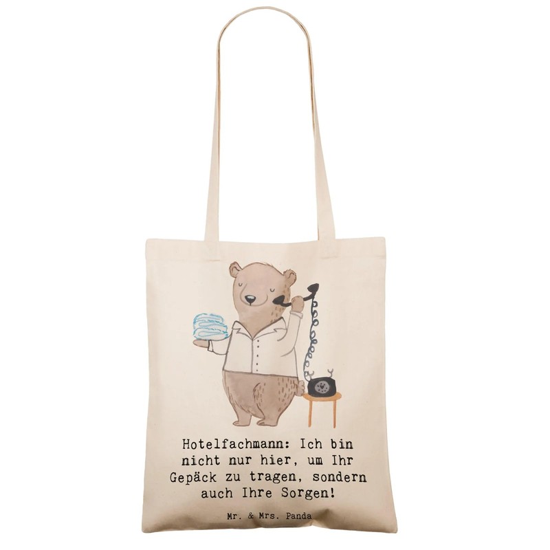 Mr. & Mrs. Panda Tote Bag Hotel Specialist: Ich Bin