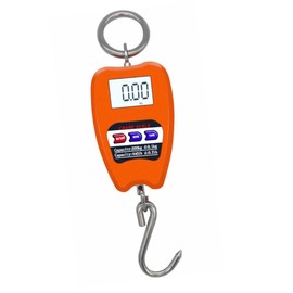 Hanging Weight Scale Industrial Heavy Duty for Farm, Hunting, Bow Draw Weight, Big Fish & Hoyer Lift with Accurate Sensor Digital, Professional (200kg/orange)