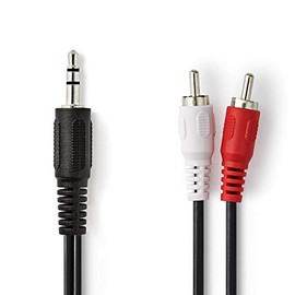 NEDIS Stereo Audio Cable 3.5 mm Male - 2x RCA Male