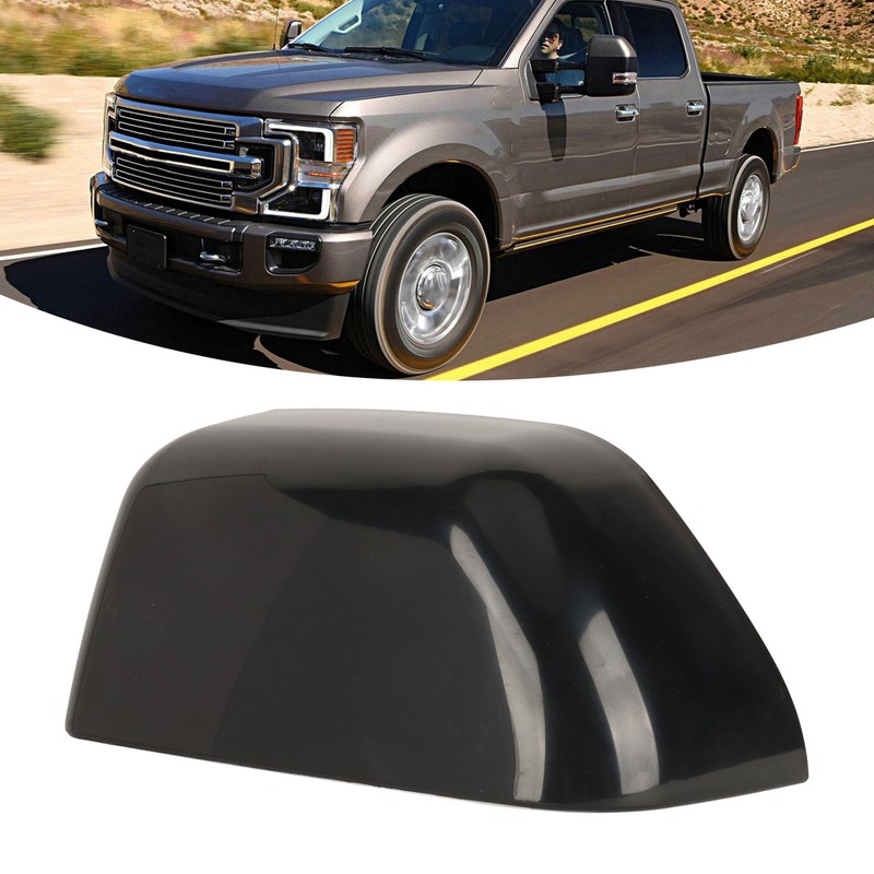 Mirror Cover Cap Black Exterior Rearview Side Mirror Housing for