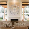 VANGOLD Wall Clock 26"~39",Super Long Warranty 90 Days, Free Replacement