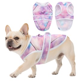 UNIPUP Dog Cooling Vest – Lightweight Pet Cooling Shirt 3D Breathable Mesh, Reflective Strips & UV Protection for Walking, Hiking, Park – Adjustable Fit Dog Cooler Jacket with D-Ring U-DCV03M