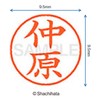 シャチハタ 印鑑 ハンコ ネーム9 XL-9 印面9.5ミリ 仲原