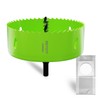 METOTY 120 mm Bi-Metal Hole Saw, Universal HSS M42 Hole