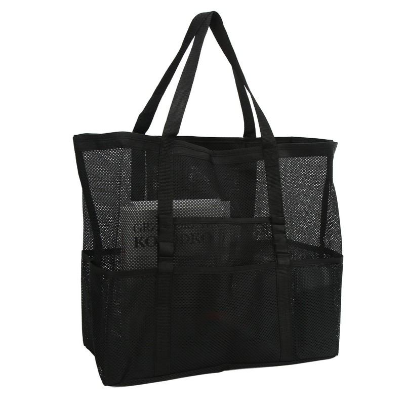 Beach Bag Large Capacity Quick Drying Soft Foldable Multi Pocket