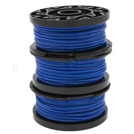 Weed Trimmer String, Trimmer Line, 3-Pack, 30-Feet of Replacement Spool, 0.065-Inch Diameter
