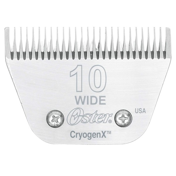 Oster CryogenX Detachable Pet Clipper Blade, Size 10 Wide (078919-446-005)