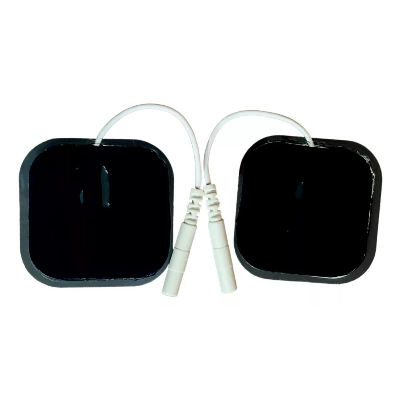 kwd 4 Electrodos Para Electroestimulador Tens 5x5 Centimetros
