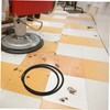 FOMIYES Hydraulic Chair Base Ring Rubber Gasket 45cm Salon Styling
