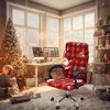 ACOFRR Chritmas Office Chair Covers Universal Protective Stretchable Slipcover for