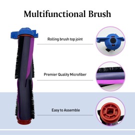 19Pcs Replacement Part for Shark Power Detect Pro AV2800ZE AV2820AE AV2820ZE RV2820AE RV2820ZE RV2820YE AV2810YS Robot Vacuum