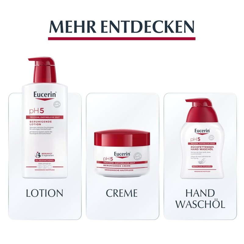 EUCERIN CREMA MANI P/SENS 75