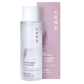 PRETTYSKIN Hydrating Facial Toner with Rosemary and Vitamin E- Gentle Texture Care, Soothe, Refresh 8.45fl.oz (250ml) (Rosemary Vitamin E)